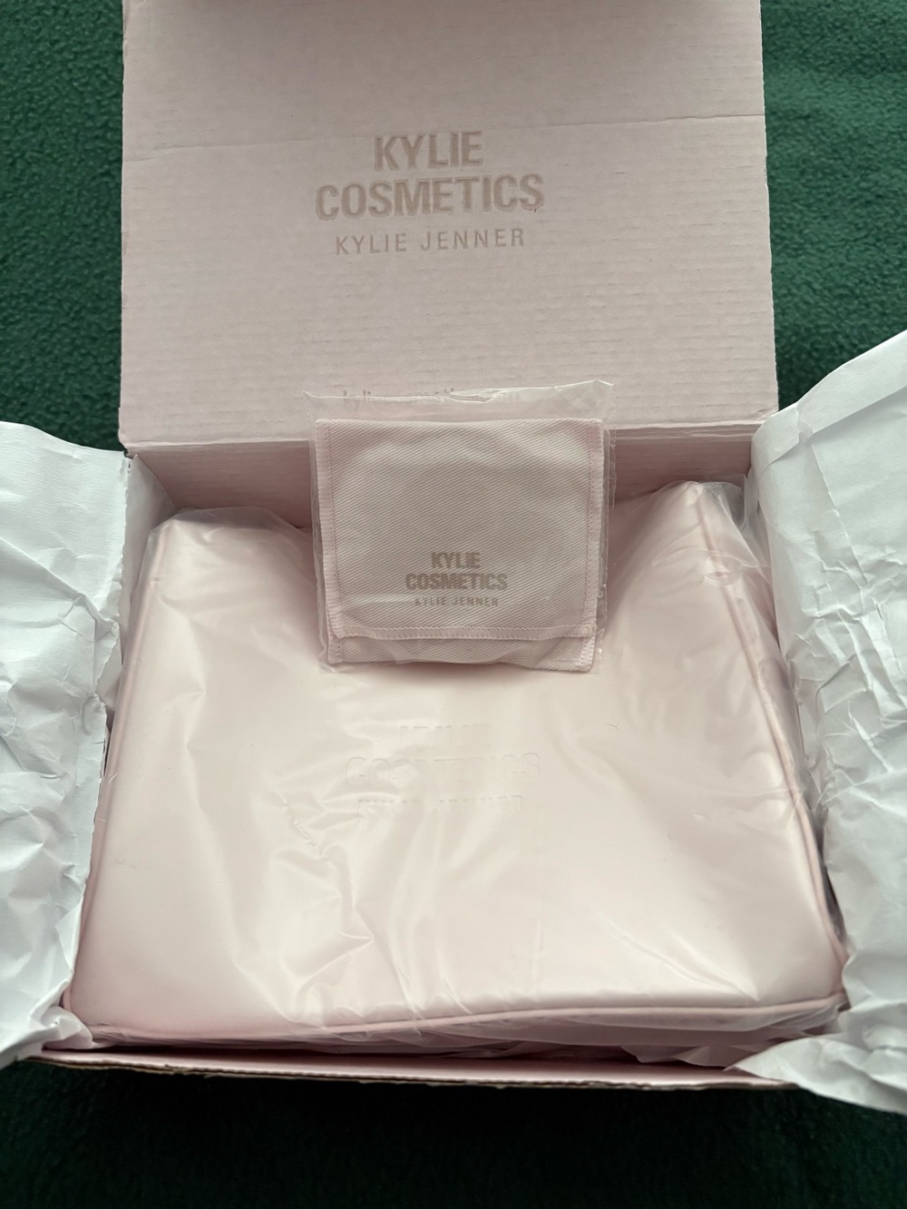 Kylie Cosmetics Makeup Bag and Compact Mirror with Pouch